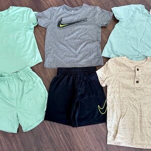 Kids Boys Bundle clothing Nike..Cece… Cat & jack..6 items 4T